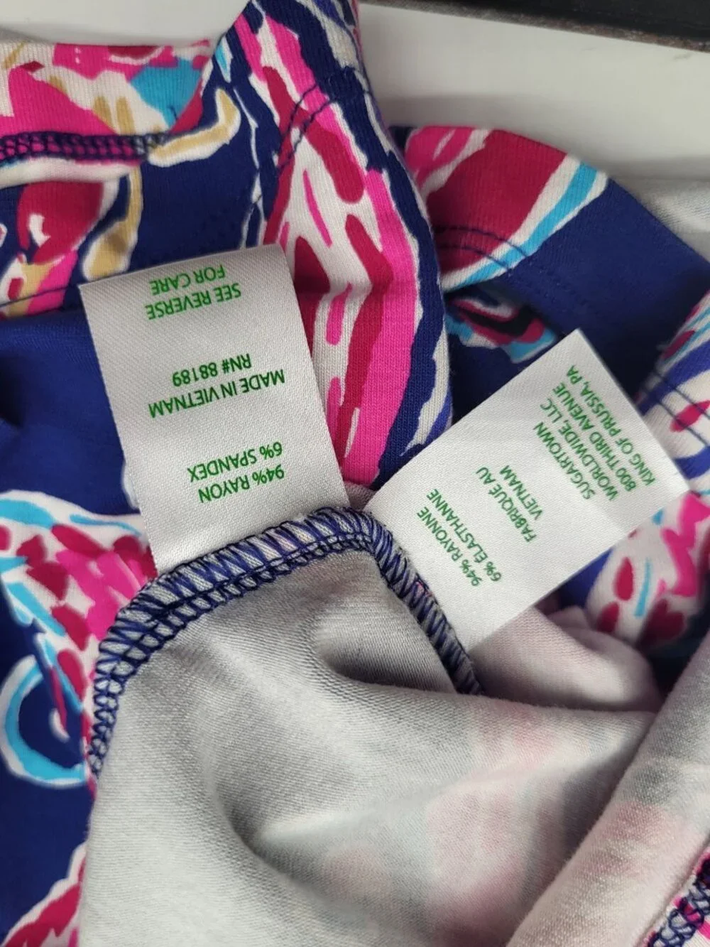 Lilly Pulitzer Women's SZ M Parigi Boat Neck Romper Multi Flitting About - Picture 8 of 10